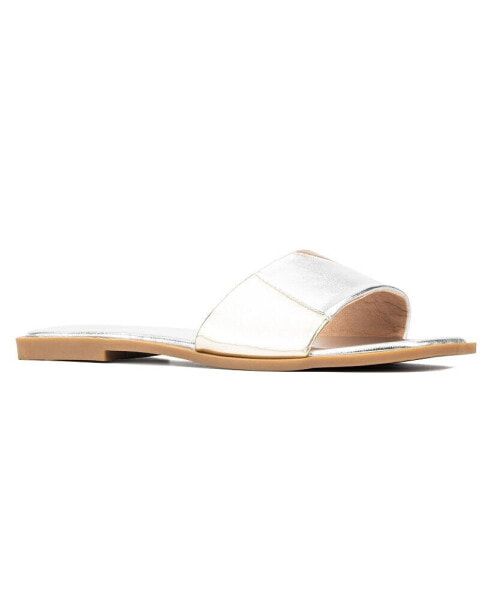 Janice Women's One Banded Flat Slides