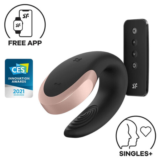 Satisfyer Double Love Connect App, 8,5 cm, mit Fernbedienung