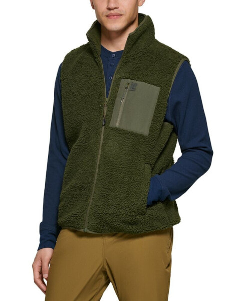 Men's Coastal Fleece Full-Zip Vest