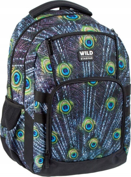 Рюкзак школьный Starpak Wild черный