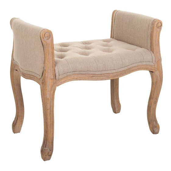 Bench Alexandra House Living Cream Rubber wood 48 x 60 x 71 cm