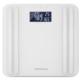 Весы Medisana BS 465 - электронные персональные - 180 кг - 0.1 г - Белые - кг - фунты - ST - Прямоугольные