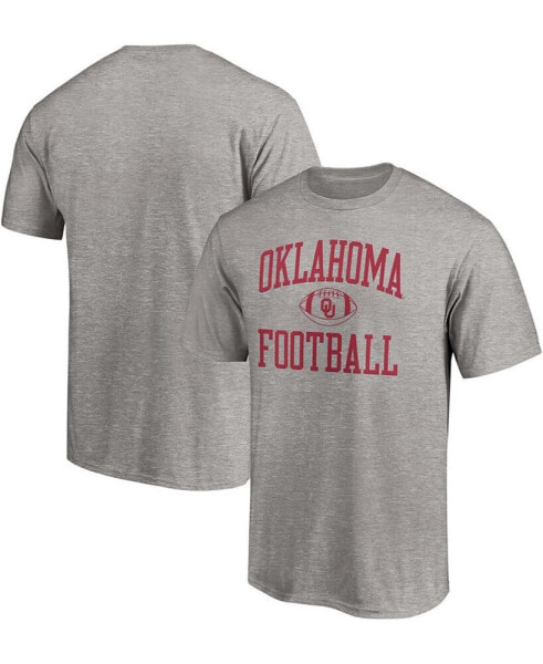 Men's Heather Gray Oklahoma Sooners First Sprint Team T-shirt