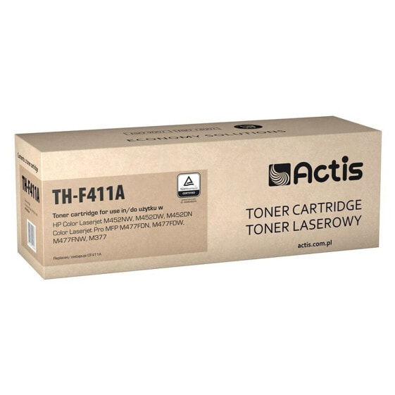 Тонер Actis TH-F411A Разноцветный Циановый