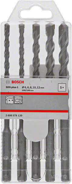 Bosch Drill SDS Plus-1 набор 6/6/8/10/12