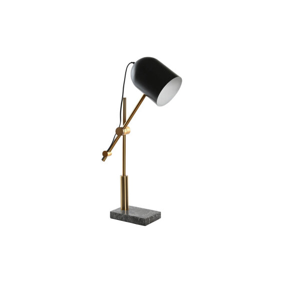 Настольная лампа Декор DKD Home Decor Чёрно-серая, золотистая металлическая 60 Вт 220 В 45 х 45 х 70 см
