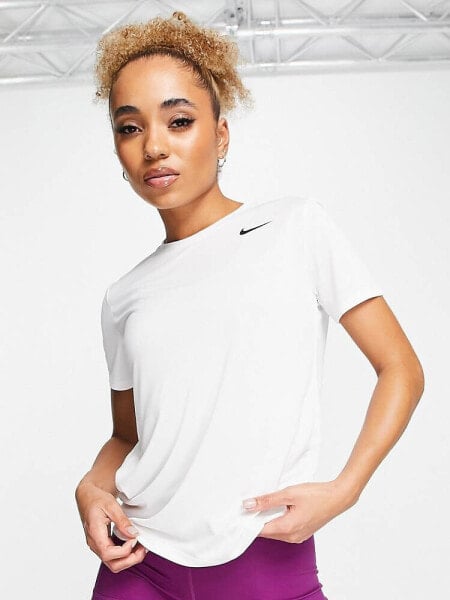 Nike Training Dri-FIT t-shirt in white