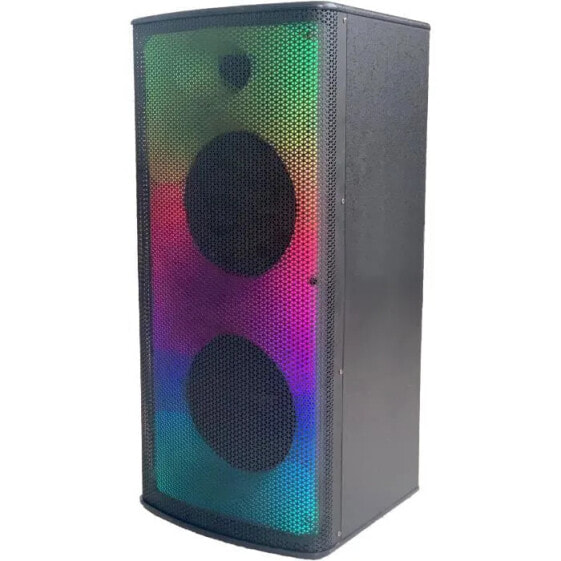 INOVALLEY MS05XXL - 800W Bluetooth Karaoke-Lichtlautsprecher - 7 LED-Lichtmodi - UKW-Radio, USB, Mikrofoneingang - LED-Bildschirm