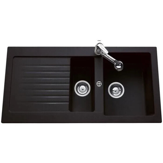 Sink Spirelle 100x50 cm schwarz