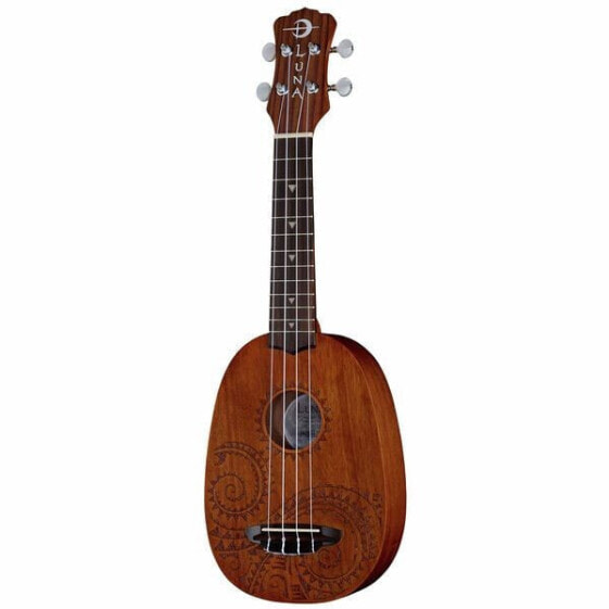 Luna Guitars Uke Tattoo Pineapple Pack