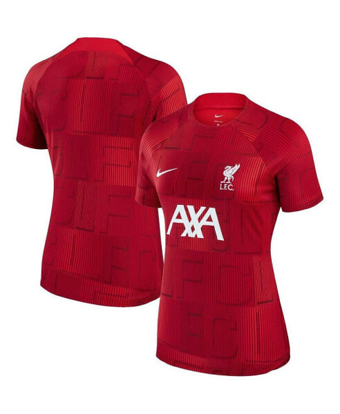 Women's Red Liverpool 2023 Pre-Match Top