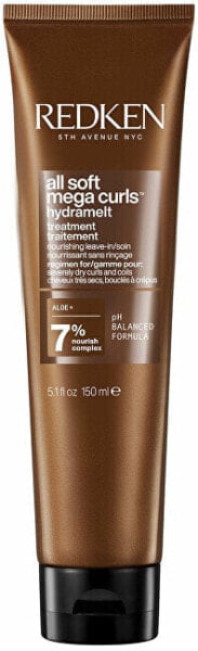 Leave-in care for dry curly and wavy hair All Soft Mega Curl s Hydramelt (Treatment) 150 ml