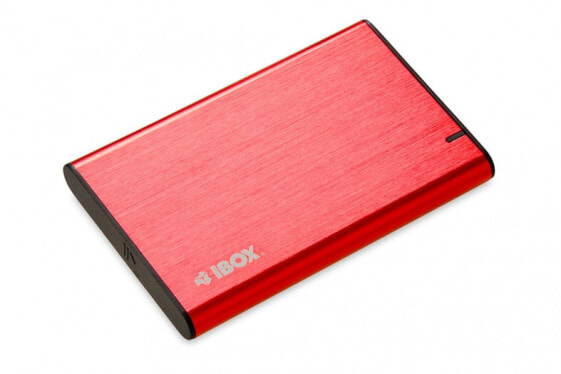 iBOX HD-05 - Корпус для жесткого диска/SSD - 2.5" - Serial ATA III - 5 Gbit/s - USB - Красный