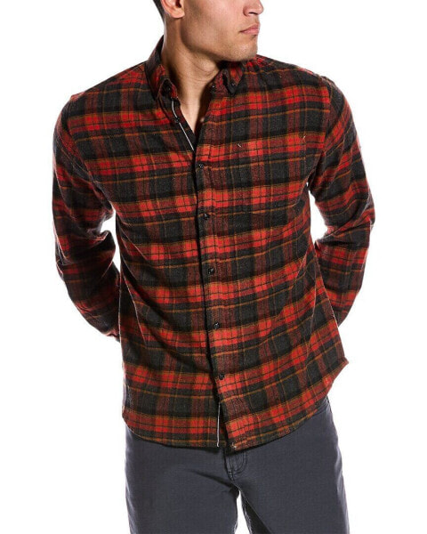 Heritage By Report Collection Flannel Shirt Men's Red S