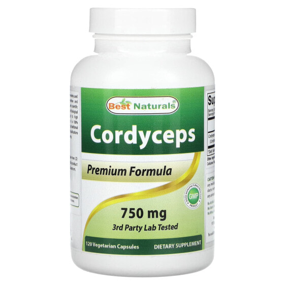 Cordyceps, 750 mg, 120 Vegetarian Capsules