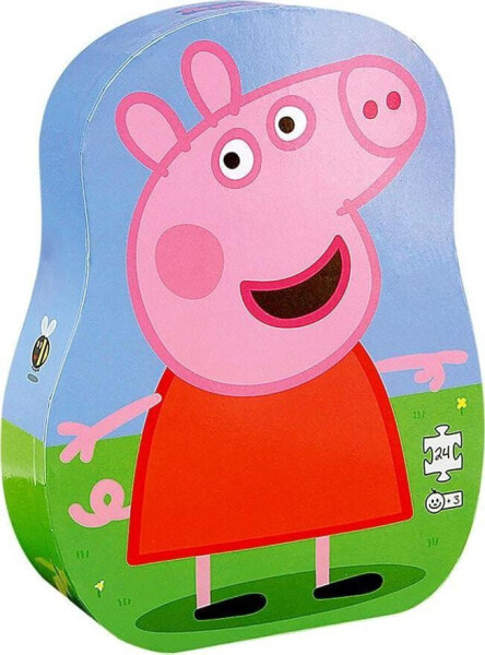 Barbo Toys Puzzle dla dzieci w ozdobnym pudełku Świnka Peppa