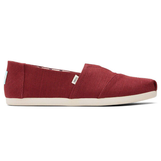 TOMS Alpargata Classic Slip On Mens Red Casual Shoes 10015777T