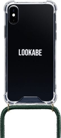 Чехол для смартфона Lookabe LOOKABE Crossbody Phone Clear Case Green | iPhone X / Xs