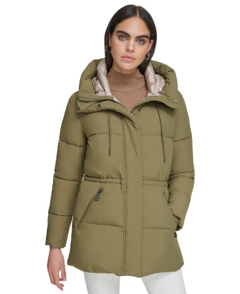 Women's Hooded Anorak Puffer Coat