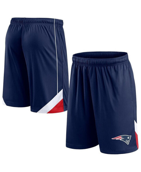 Men's Navy New England Patriots Slice Shorts