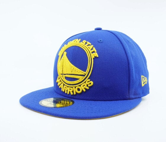 [11822426] Mens New Era NBA Golden State Warriors Frame Front 59Fifty Fitted