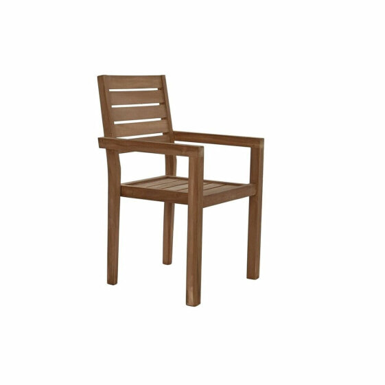 Садовое кресло DKD Home Decor Коричневый Тик 58 x 48 x 91 cm (58 x 48 x 91 cm)