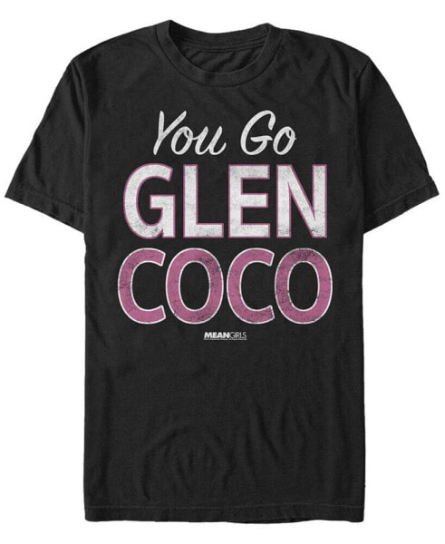 Men's Distressed You Go Glen Coco Short Sleeve T- shirt