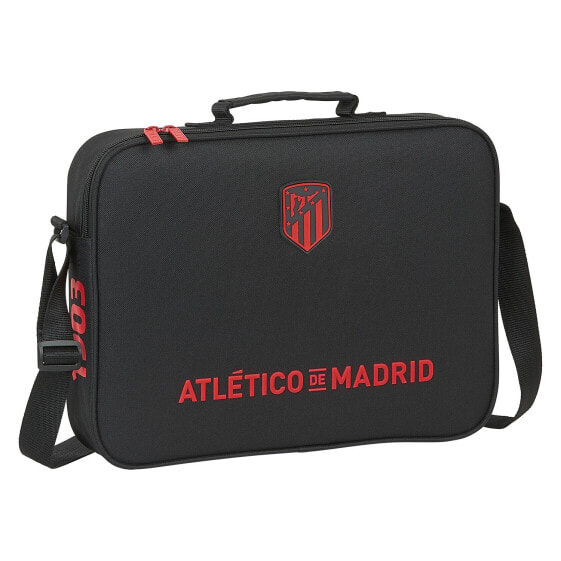 Ранец школьный Atlético Madrid Черный 38x28x6 см