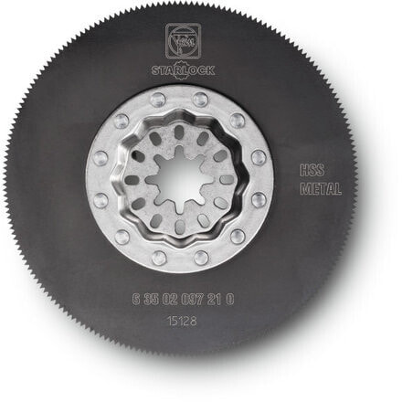 Fein 63502097210 - Saw blade - Copper - Glass fibre reinforced plastic - Metal - Plastic - Putty - Wood - High-Speed Steel (HSS) - FEIN MultiMaster QuickStart (FMM 350 QSL) - FEIN MultiMaster Top (FMM 350 QSL) - FEIN MultiMaster... - 8.5 cm - 1 pc(s)