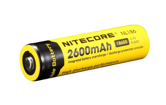 Nitecore Набор 18650 NL186 Li-Ion 2600 мАч