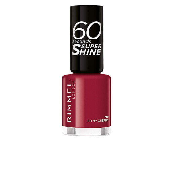 Rimmel 60 Seconds Super Shine #710-oh my cherry Лак для ногтей 8 мл