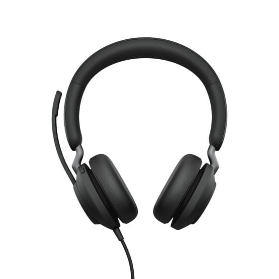 Игровая гарнитура Jabra Evolve2 40 USB-A - MS Teams Stereo - Проводная - Офис/Колл-центр - 20 - 20000 Гц - 188 г - Черная