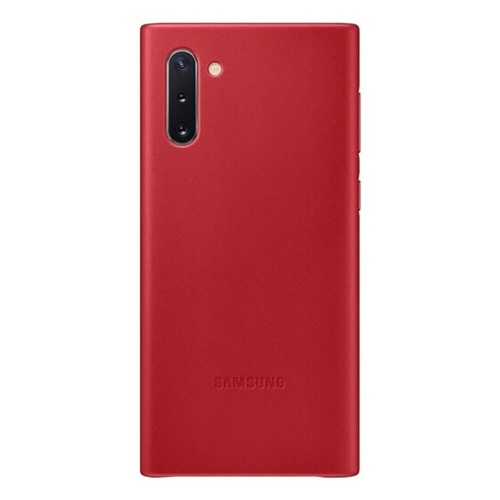 SAMSUNG EF-VN970LR Note 10 N970 redred Leather phone case