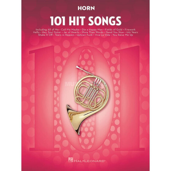 Hal Leonard 101 Hit Songs For Horn