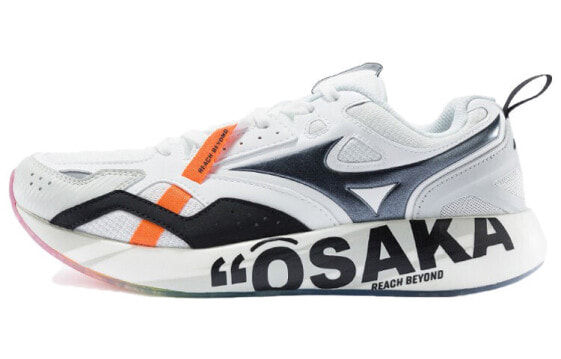 Кроссовки для бега Mizuno PI Osaka, мужские, черно-белые, D1GH201403
