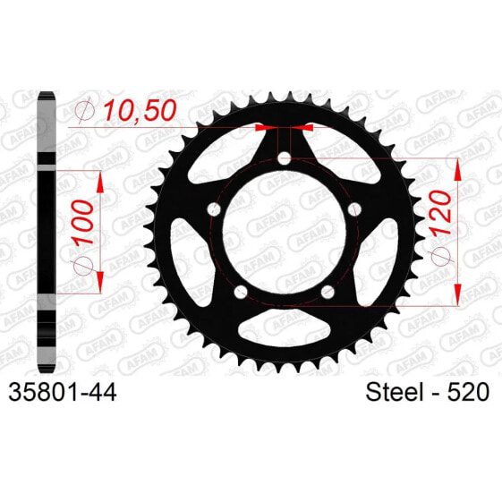 AFAM 35801 rear sprocket