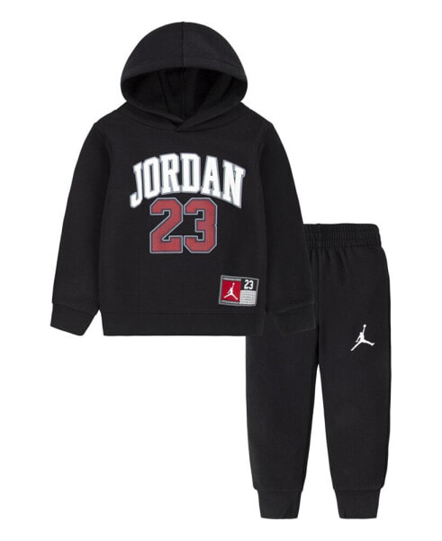 Toddler Boys Jersey Pack Pullover Hoodie and Jogger Pants Set