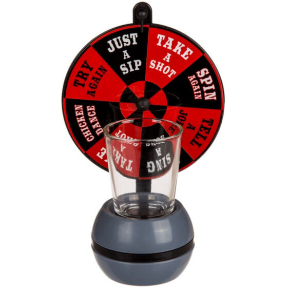 GENERICO Wheel Of Shots Game For Drinking Glass+Lucky Wheel