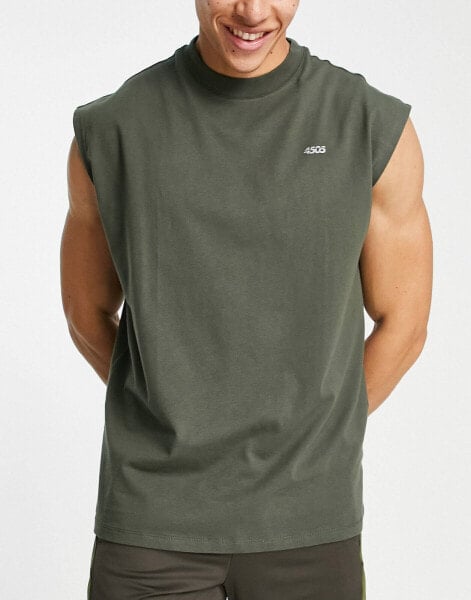 ASOS 4505 oversized training sleeveless t-shirt