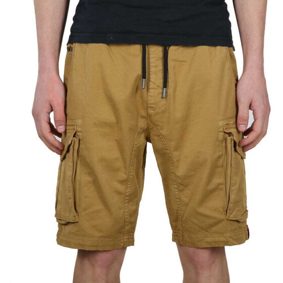 ALPHA INDUSTRIES Cotton Twill cargo shorts