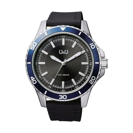 Часы Q&Q Men's Watch Black Ø 48mm