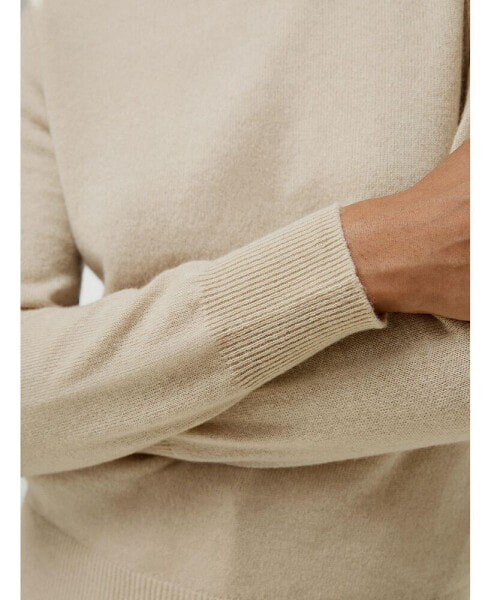 Women's Pure Cashmere Turtleneck Sweater For Women