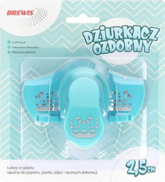 Dekoracja świąteczna BREWIS Dziurkacz ozdobny brzegowy - Falbanka 2,5cm