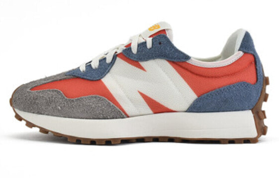 New Balance NB 327 舒适 运动 防滑 低帮 跑步鞋 男女同款 橘蓝色 / Кроссовки New Balance NB 327 MS327SFC