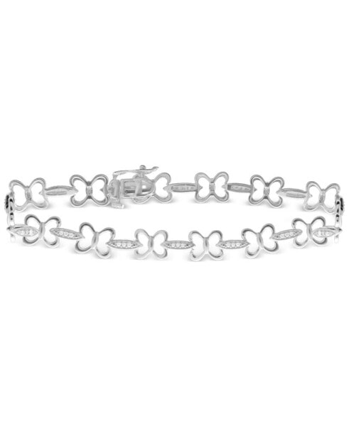 Браслет Macy's Diamond Butterfly Link.