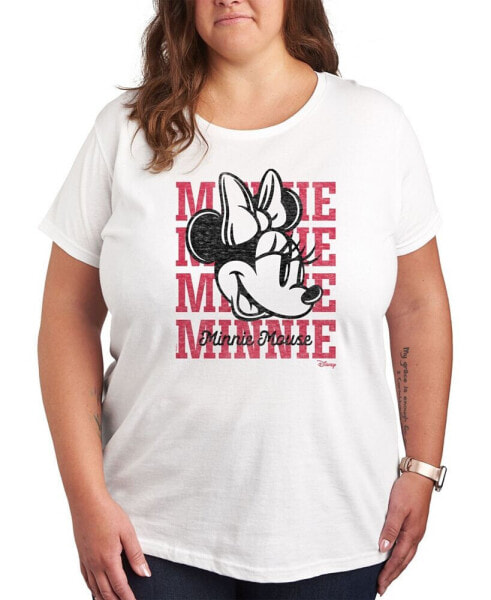 Trendy Plus Size Minnie Mouse Graphic T-shirt