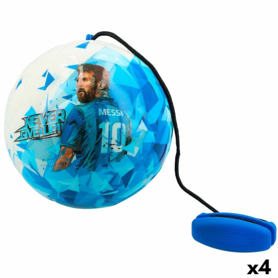 Футбольный мяч обучающий Messi Training System с веревкой из полиуретана (4 штуки)