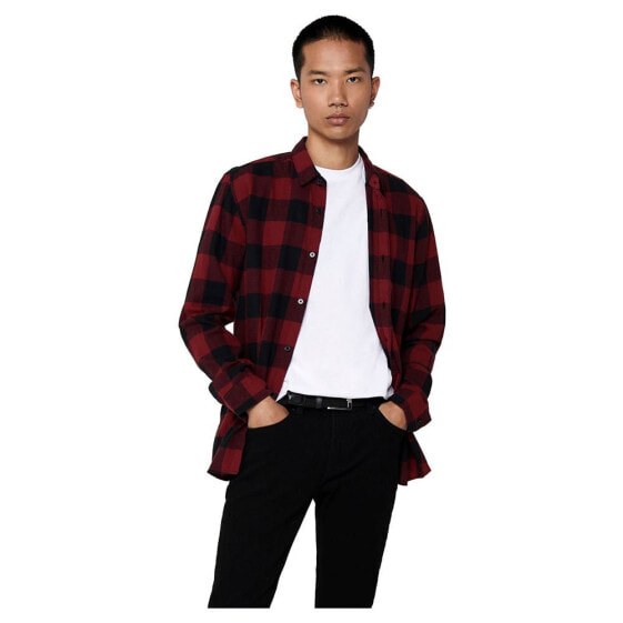 ONLY & SONS Gudmund Life Checked Long Sleeve Shirt