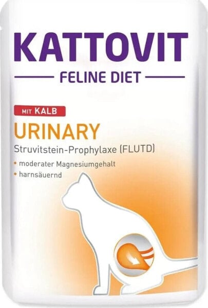 Kattovit KATTOVIT URINARY Cielęcina 85g dla kota