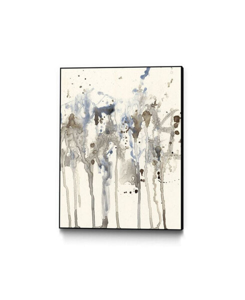 20" x 16" Neutral Splash I Art Block Framed Canvas